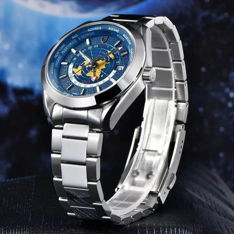 Wod Time Automatic Mechanical Waterproof Watch - AngraBech
