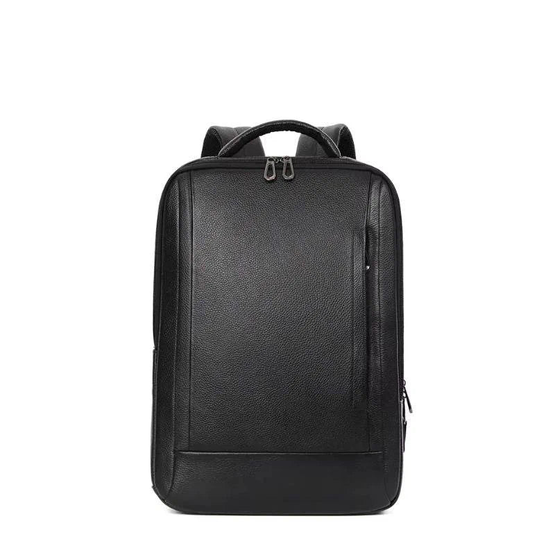 Premium Genuine Leaer Laptop Bapa Business And Travel Bag Wi Usb Charging Port - AngraBech