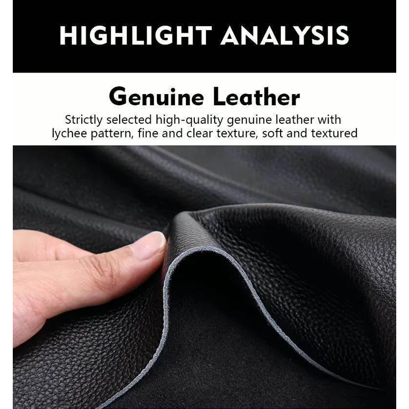 Premium Genuine Leaer Laptop Bapa Business And Travel Bag Wi Usb Charging Port - AngraBech