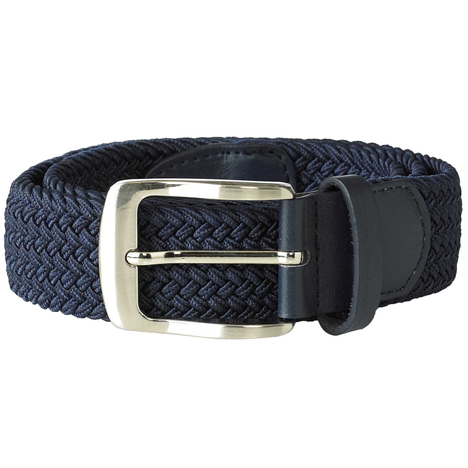 Plus Size Dani Stretch Braided Belt Navy