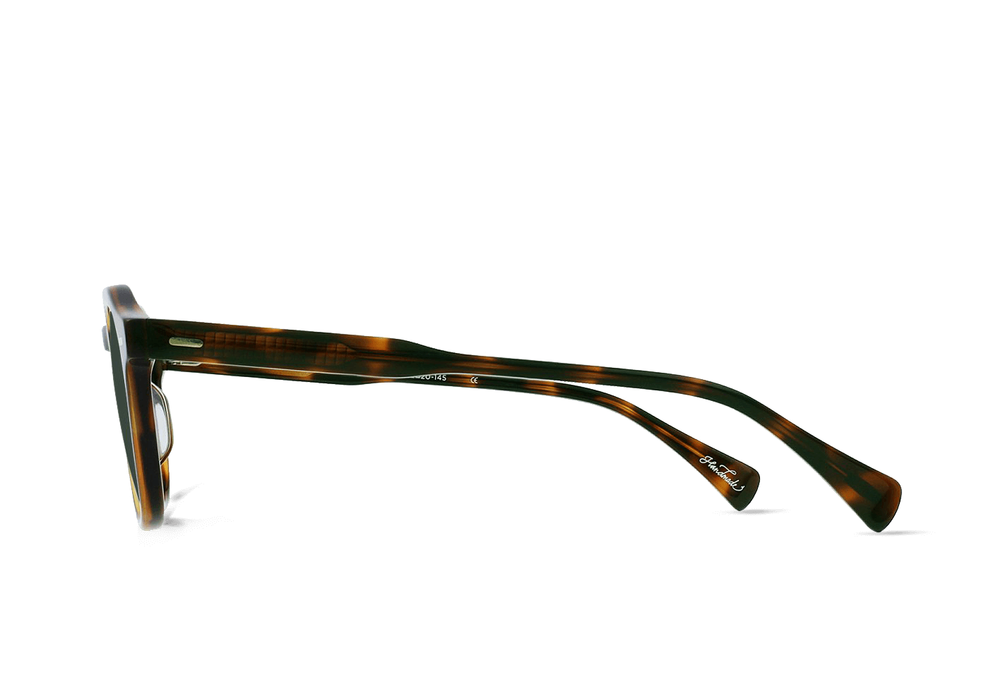 Clyve Espresso Tortoise Green Polar 52