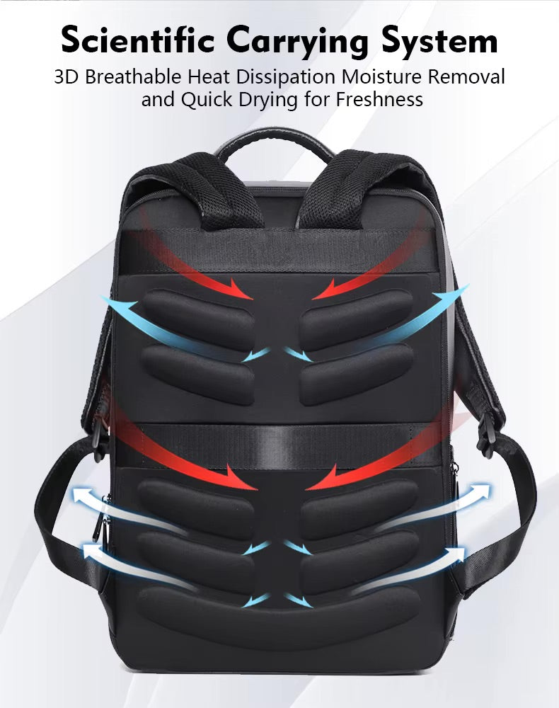 Premium Genuine Leaer Laptop Bapa Business And Travel Bag Wi Usb Charging Port