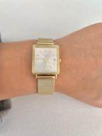 E Boxy Xs White Sunray Mesh Gold - AngraBech