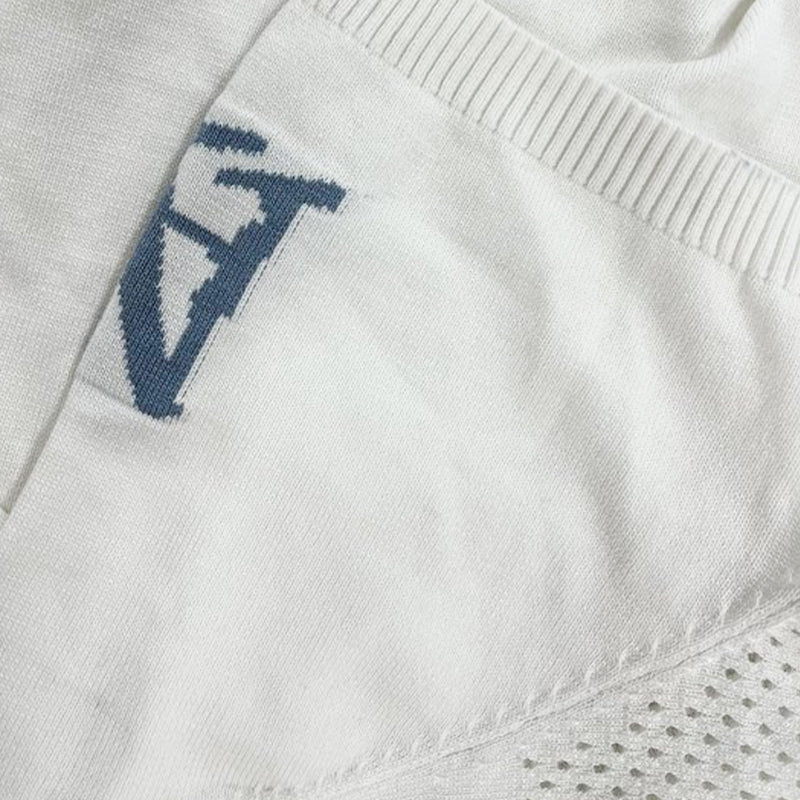 Mens Sport Lettering Jacquard Crew Ne Short Sleeve Sweater Mta1856c1x