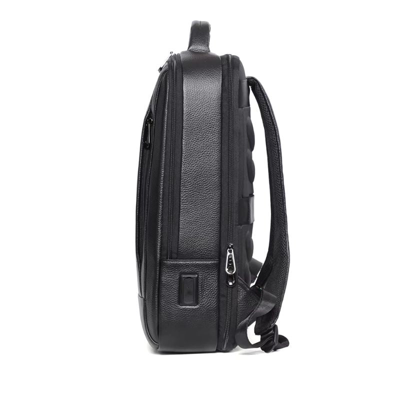 Premium Genuine Leaer Laptop Bapa Business And Travel Bag Wi Usb Charging Port