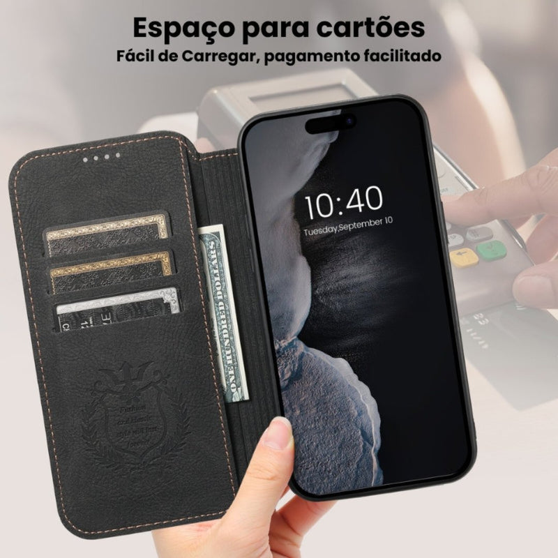 Capinha de Couro Para iPhone