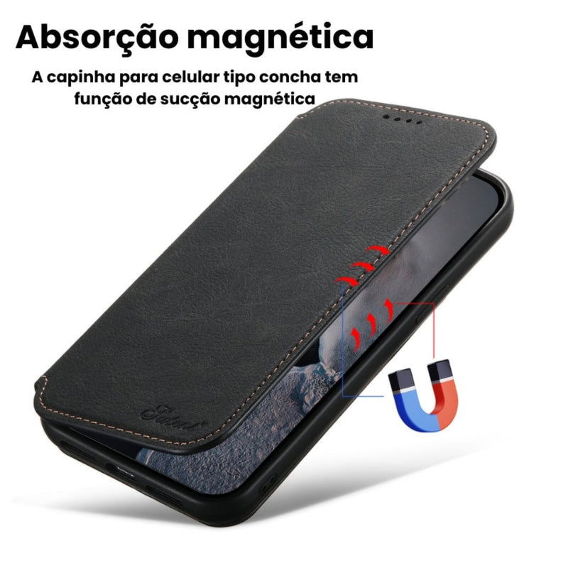 Capinha de Couro Para iPhone