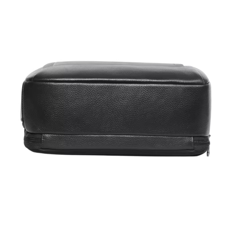 Premium Genuine Leaer Laptop Bapa Business And Travel Bag Wi Usb Charging Port