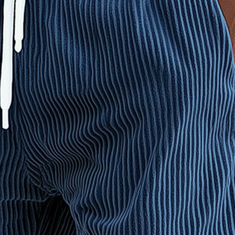 Mens Summer Casual Corduroy Lace Up Sports Shorts Mta0924f4u