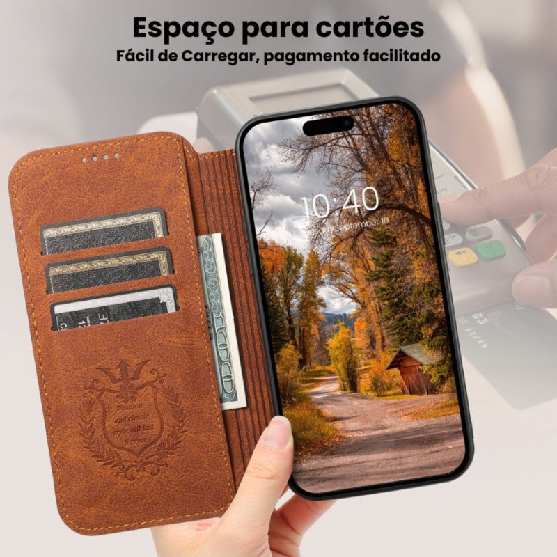 Capinha de Couro Para iPhone