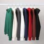 Basic Heavyweight Fleece Hooded Sweatshirt - AngraBech