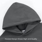 Basic Heavyweight Fleece Hooded Sweatshirt - AngraBech