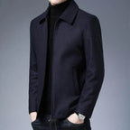 Classic Lapel Short Windbreaker Jaet - AngraBech