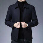 Classic Lapel Short Windbreaker Jaet - AngraBech