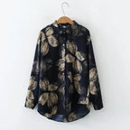 Colourful Vintage Lightweight Printed Blouse - AngraBech