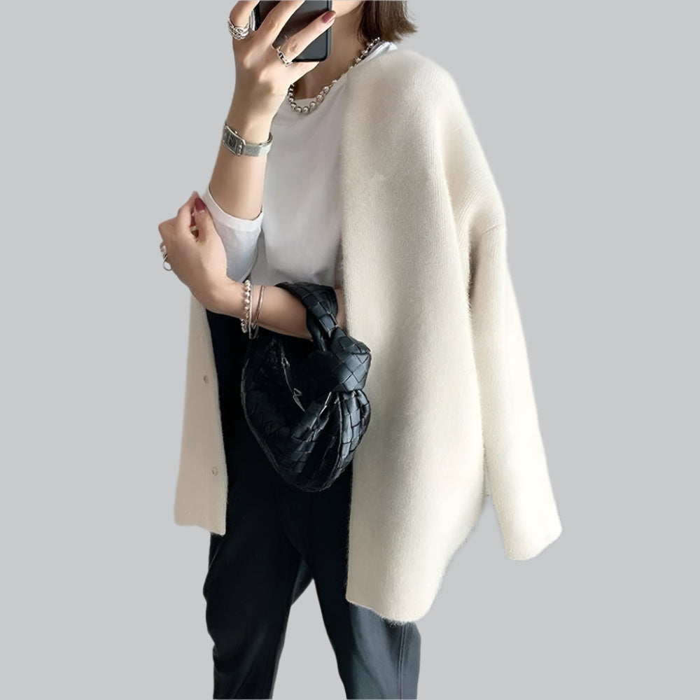 Elegant Cashmere Cardigan for Women
