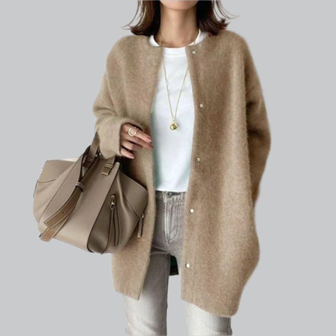 Elegant Cashmere Cardigan for Women