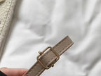 Top Handle Croc Embossed Handbag - AngraBech