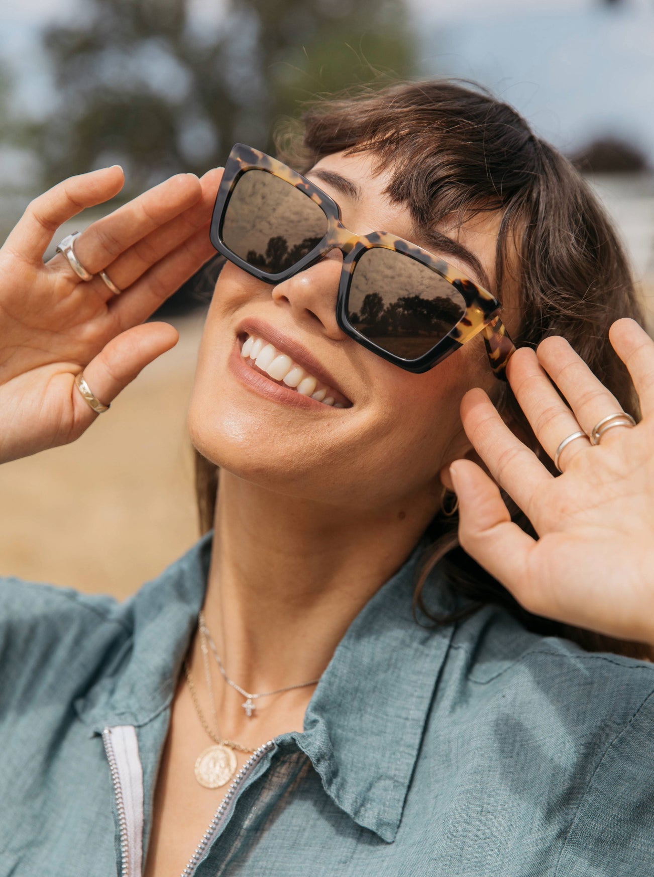 Keera Recycled Bla Smoke Polarized 54