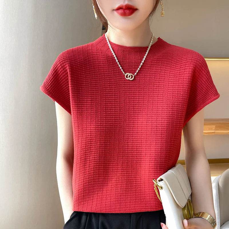 Lightweight Oversized Soft Casual T Shirt - AngraBech