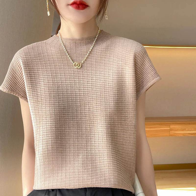 Lightweight Oversized Soft Casual T Shirt - AngraBech