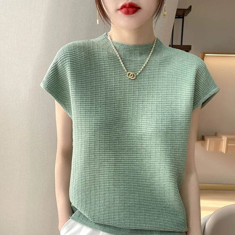 Lightweight Oversized Soft Casual T Shirt - AngraBech