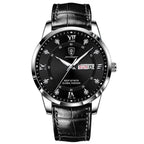 Luxury Waterproof Leaer Quartz Watch - AngraBech