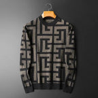 Luxury Wool Pullover Mens Sweater - AngraBech
