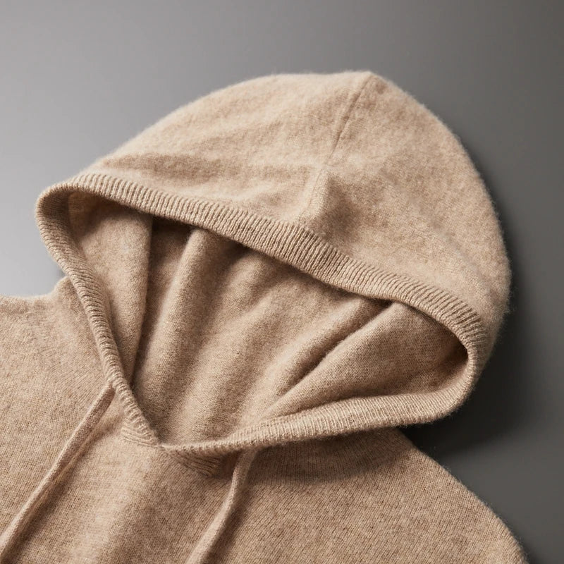 Merino Wool Warm Sweatshirt for Men