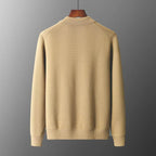 Mens Merino Wool Knit Cardigan Jaet - AngraBech