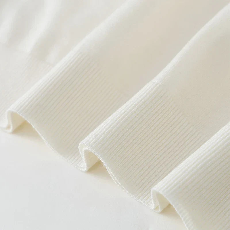Men's Wool Knit Short Sleeve Sweater Tee