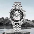 Mens Automatic Mechanical Sapphire Watch - AngraBech