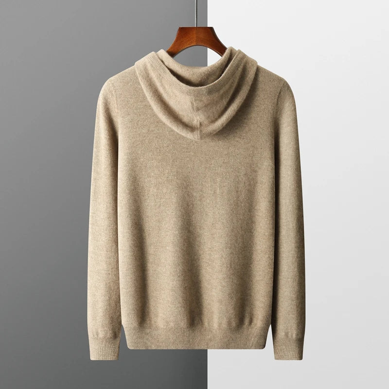 Merino Wool Warm Sweatshirt for Men