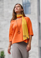 No Waste Scarf 94080nw Orange Safran - AngraBech