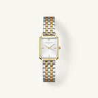 E Elles White Sunray Steel Silver Gold Duotone - AngraBech