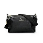 Patent Leaer Serpentine Crossbody Bag - AngraBech