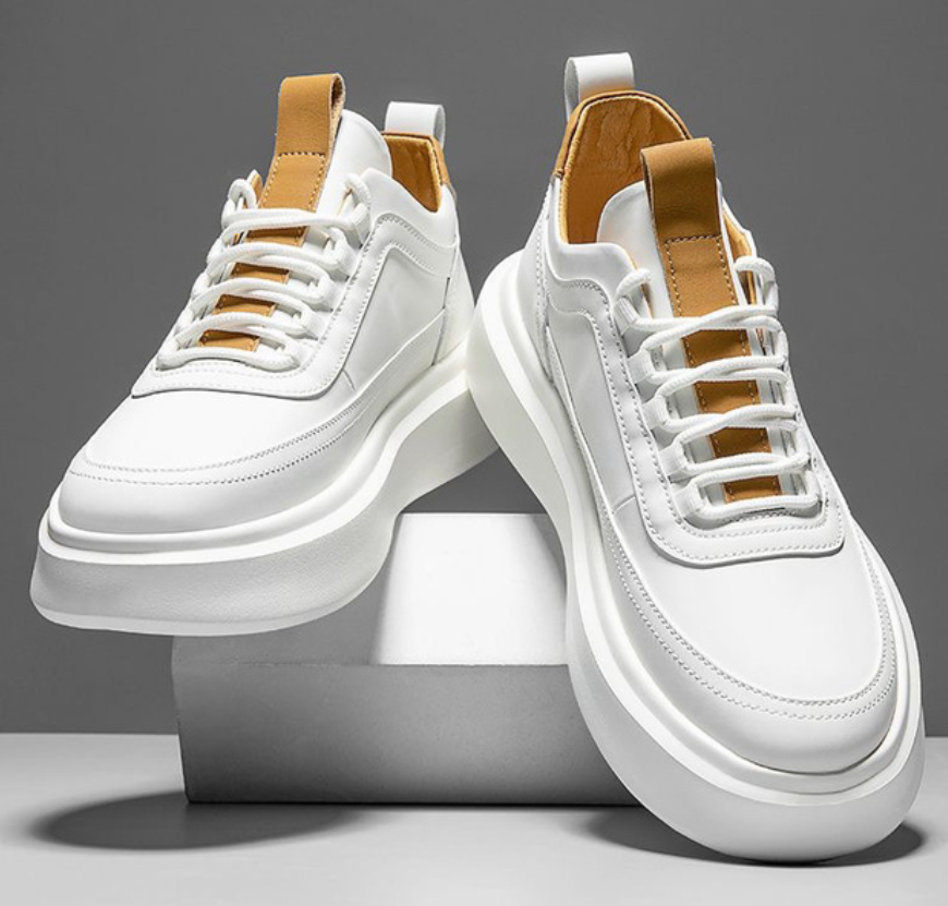 White & Khaki