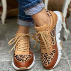 Stylish Leopard Print I Sole Sneakers - AngraBech