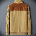 Ic Cable Knit Wool Cardigan Jaet - AngraBech