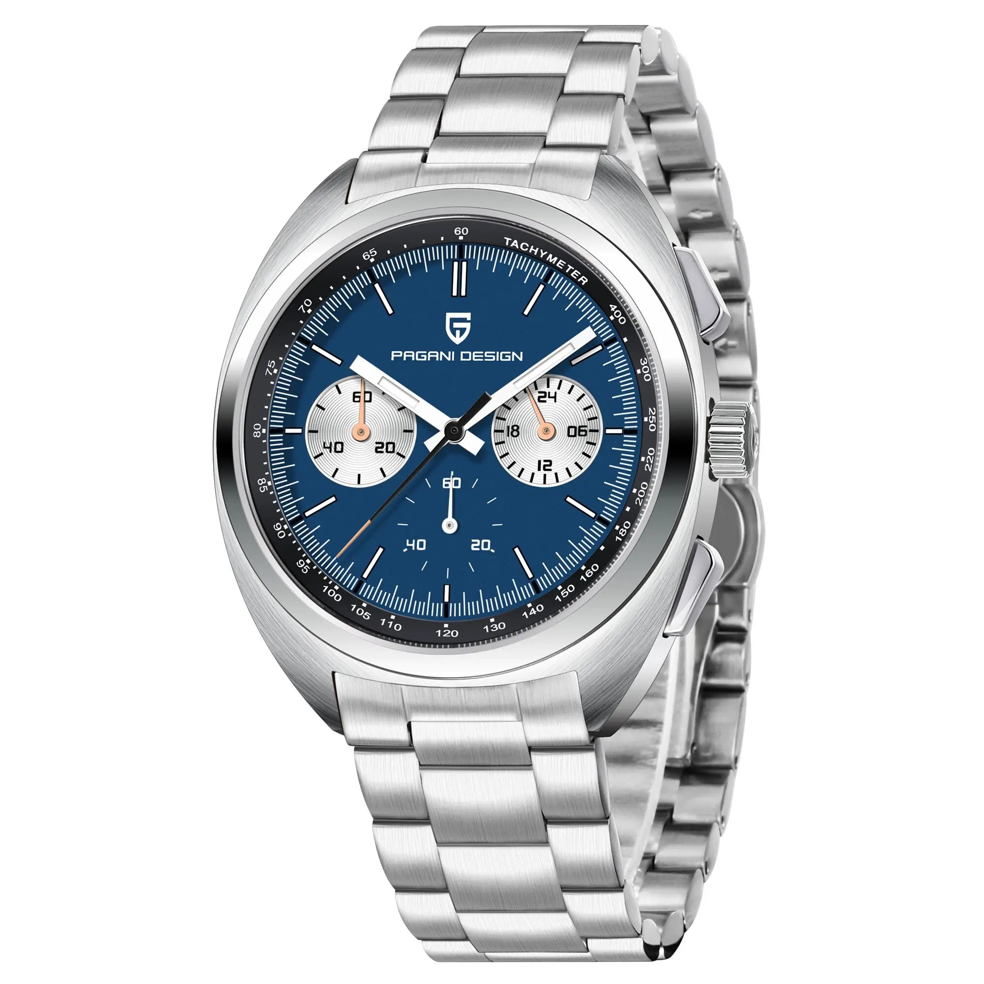 Silver & Blue