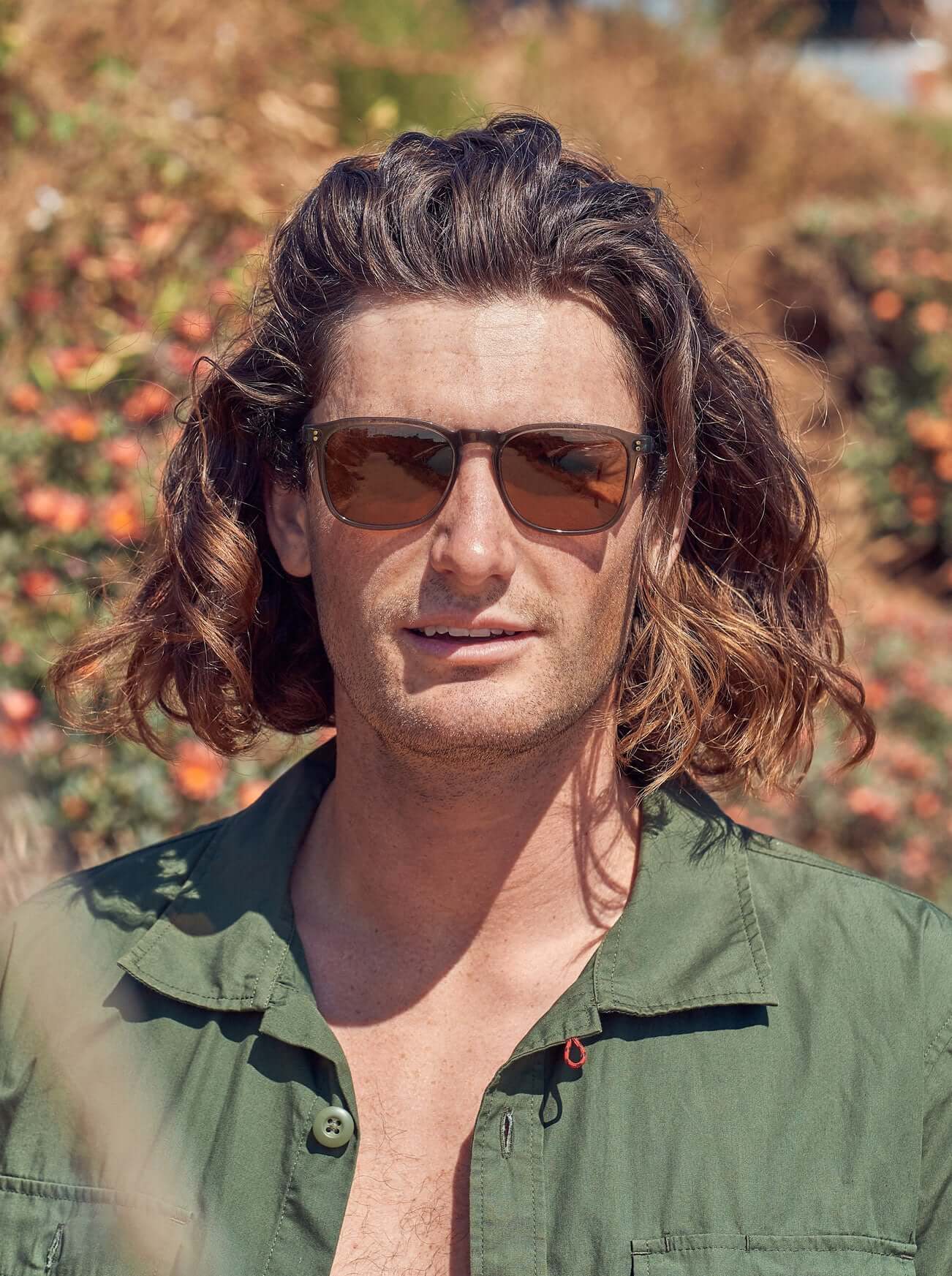 Wiley Santa Fe Tortoise Vibrant Brown Polarized 54