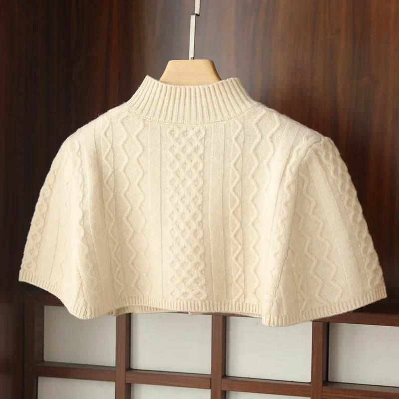 Womens Wool Shawl Knit Cardigan Jaet 1 - AngraBech