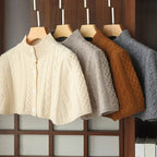 Womens Wool Shawl Knit Cardigan Jaet 1 - AngraBech