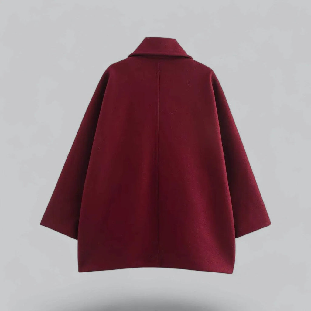 Chic Oversized Short Trench Coat - AngraBech