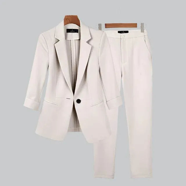 Chic Womens Blazer Pants Set - AngraBech