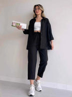 Casual Two Piece Lounge Co Ord Set