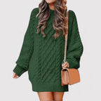 Knit Oversized Sweater Dress