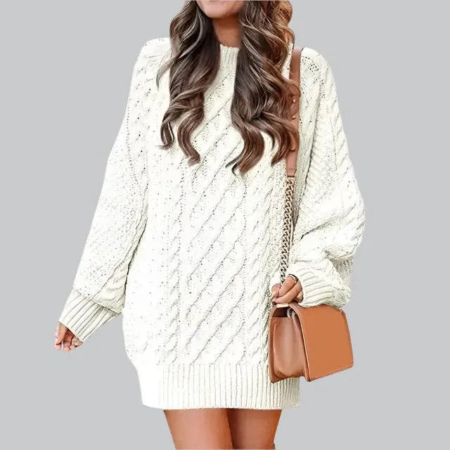 Knit Oversized Sweater Dress
