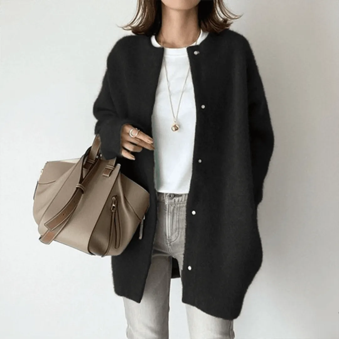 Elegant Cashmere Cardigan For Women