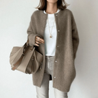 Elegant Cashmere Cardigan For Women